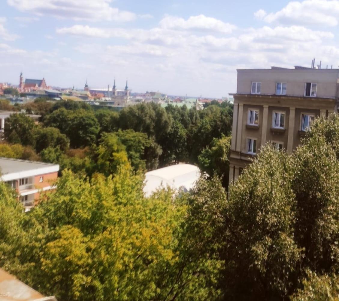 Przytulny Apartament W Centrum Warszawy Varsó Kültér fotó